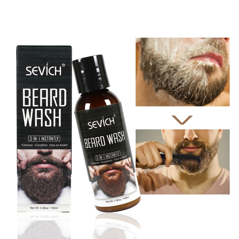 Dầu Gội SEVICH 100ml Làm Sạch Râu Hiệu Quả Cho Nam Giới