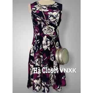 Đầm thun hoa vnxk👗