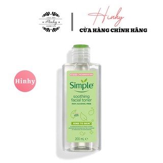 Nước hoa hồng Toner Simple