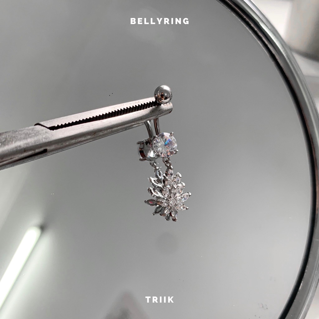 Khuyên rốn - Flower Drop Bellyring