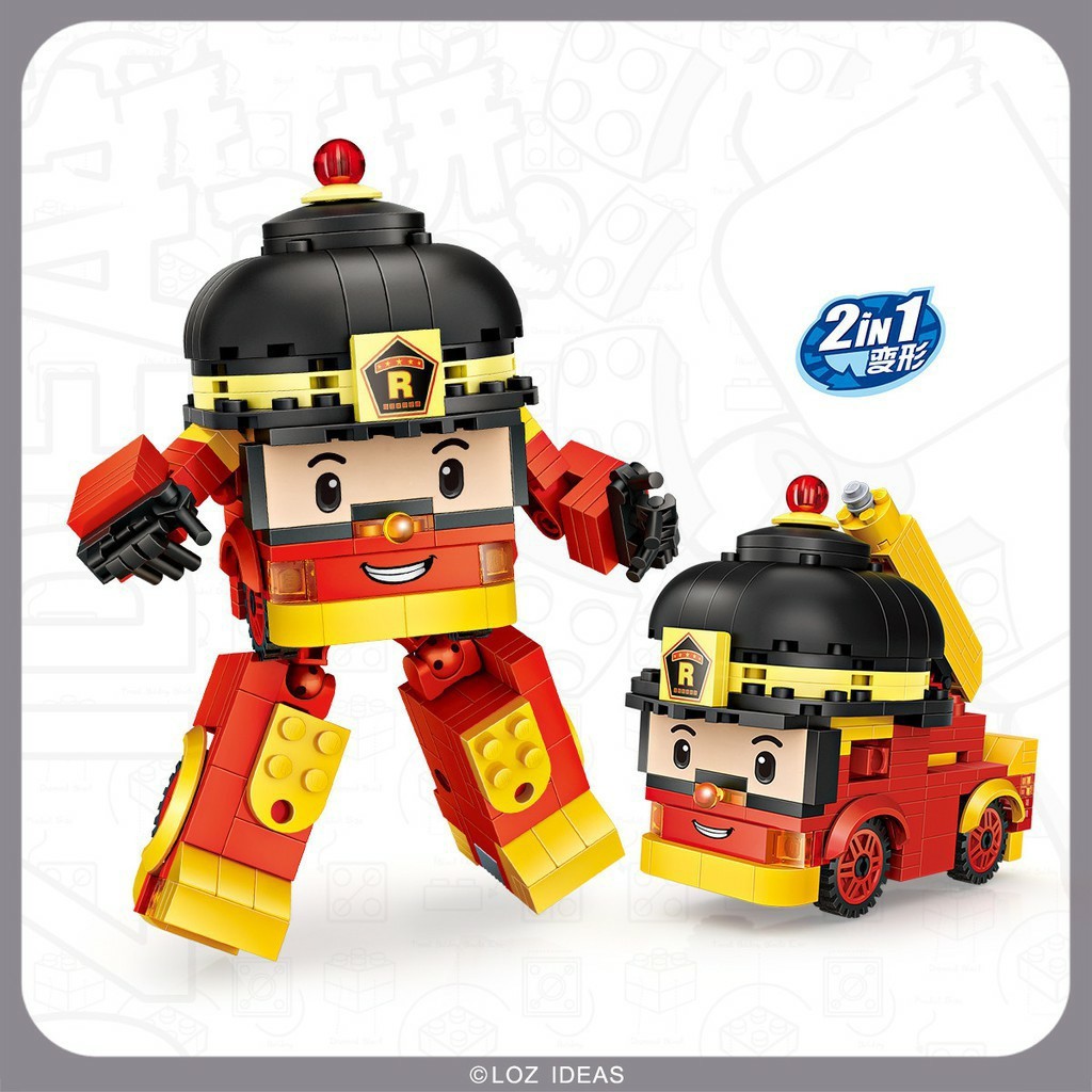 Đội bay siêu đẳng hãng LOZ - Đồ chơi xếp hình lego mini