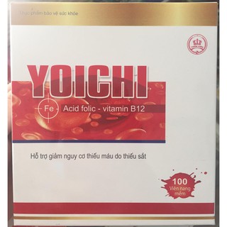 Viên uống bổ máu YOICHI (hộp 100 viên)