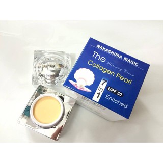 Kem dưỡng trắng da 7trong 1 tinh chất ngọc trai Nakashima Magic 30g
