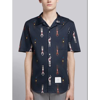 Sơ Mi  Swimmer Print