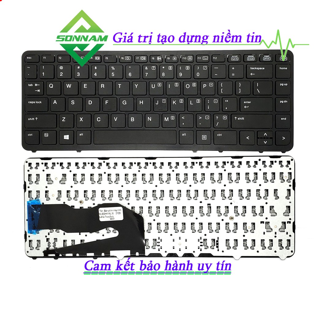 Bàn Phím Laptop HP EliteBook 840 G1, 840 G2, 850 G1, 740 G1, 740 G2, 745 G2, 750 G1, 755 G2, Zbook 14