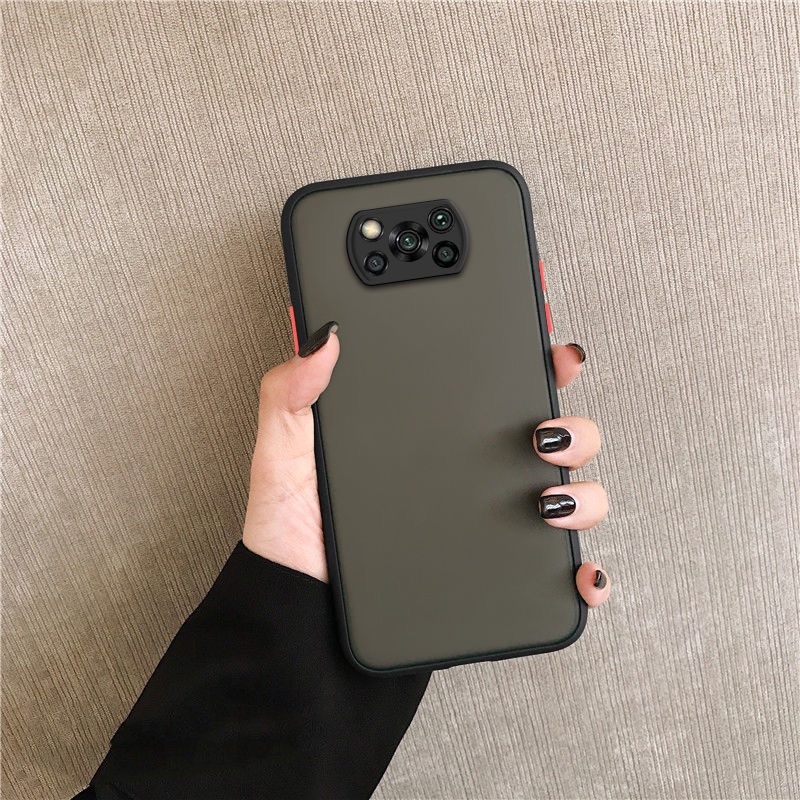 Ốp điện thoại nhám cho Xiaomi POCO C65 M5s C40 X3 NFC F3 F4 GT M4 Pro 5G