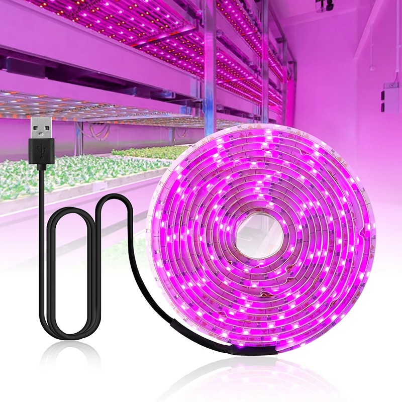 Đèn LED Chiếu Sáng Kích Thước Nhỏ Gọn Cổng Cắm USB Chống Thấm Nước Cho Cây Hoa Bonsai Trong Nhà