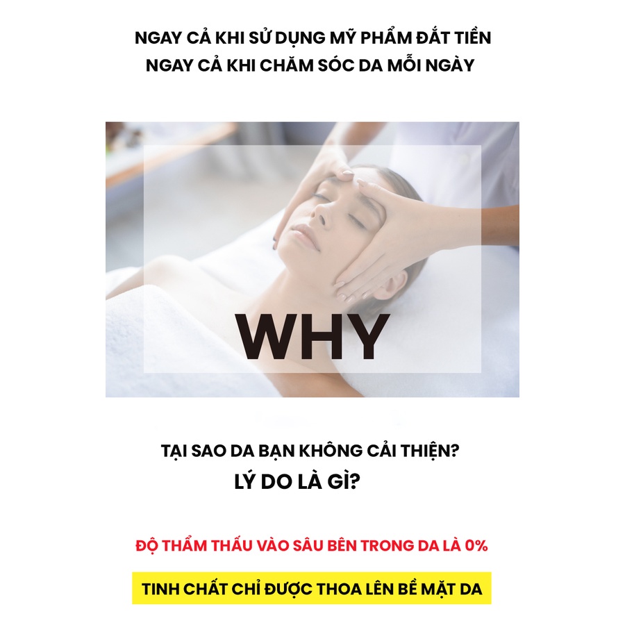 Máy Đẩy Tinh Chất WHISIS Nano Chip Derma Pen Xóa Mờ Sạm Nám, Tái Tạo Da