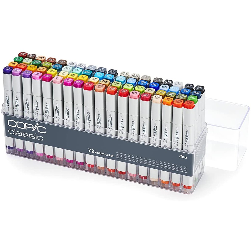 Màu marker Copic Original bán lẻ full mã HKUK tặng sổ marker Shimoo mua nhiều giảm giá ít nhất 10c đọc kĩ mô tả bên dưới