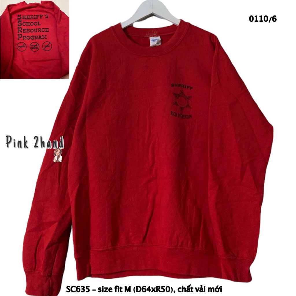Áo Sweater nữ, nam 2hand, chất dày, size XL/XXL - 1112-2