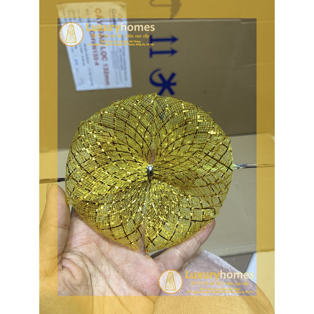 Nơ lưới tròn khổ 4cm thành phẩm  trang trí oản , vật tư phụ kiện làm Oản, giỏ hoa quà | L U