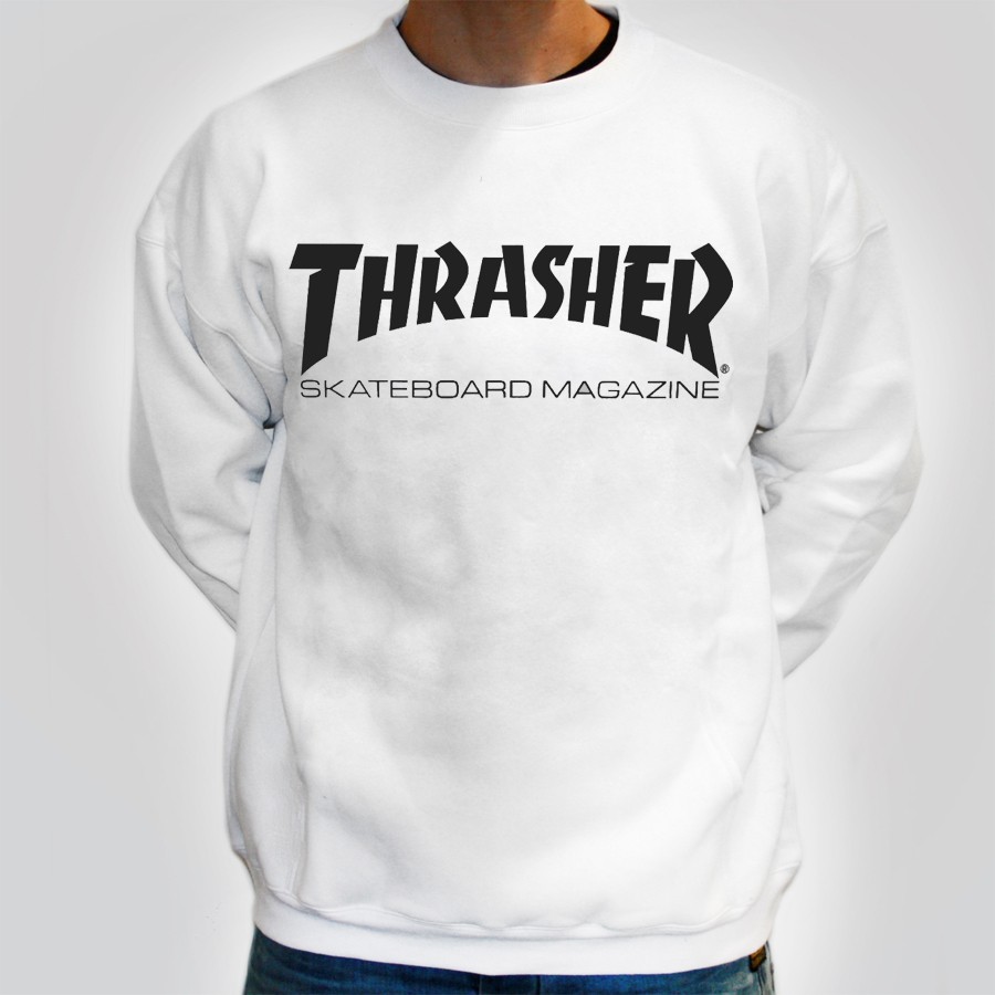 Áo Thun Sweater Thrasher Fox_unisex | BigBuy360 - bigbuy360.vn