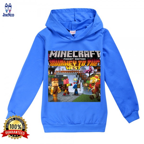 Áo Khoác Hoodie Họa Tiết Minecraft 835 Cho Bé Trai