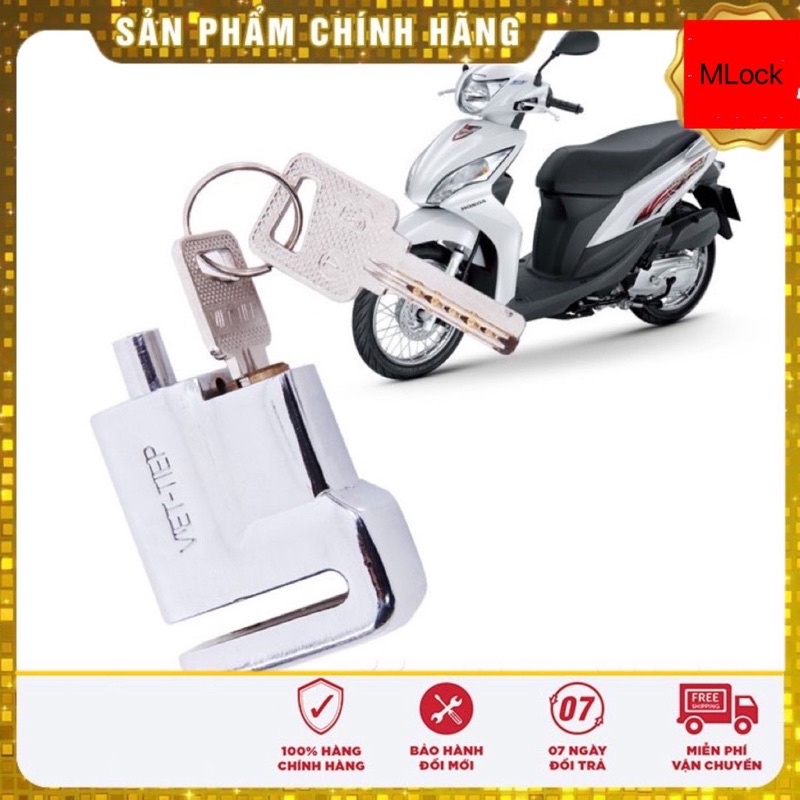 Khoá đĩa, khoá phanh đĩa việt tiệp 06972 chính hãng có bảo hành