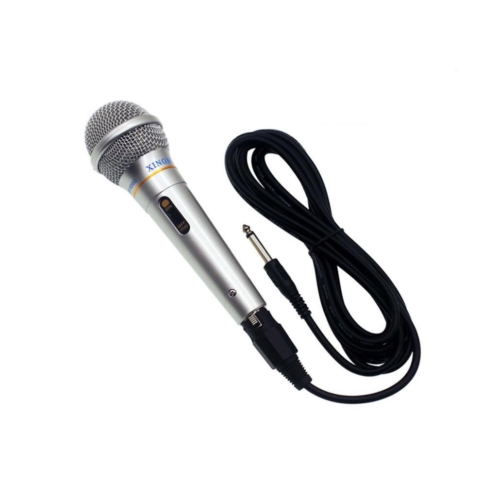 Micro Xingma AK-319 chuyên karaoke hát siêu nhẹ và bắt giọng , micro có dây hàng chính hãng xingma