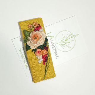 Kẹp tóc , cột tóc, cài áo thêu tay