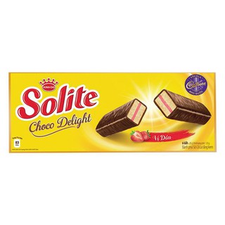 Bánh bông lan Solite dâu phủ socola 120g