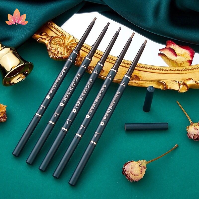 Bút Chì Kẻ Lông Mày Hai Đầu Hình Tam Giác Nhỏ Không Dễ Lem Cho Trang Điểm JP5