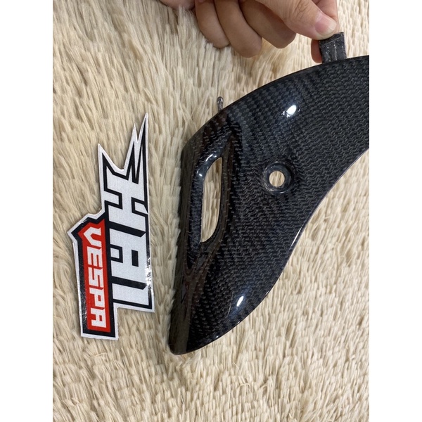 Ốp che phuộc carbon Vespa Sprint - Hàng cao cấp - Hải Vespa