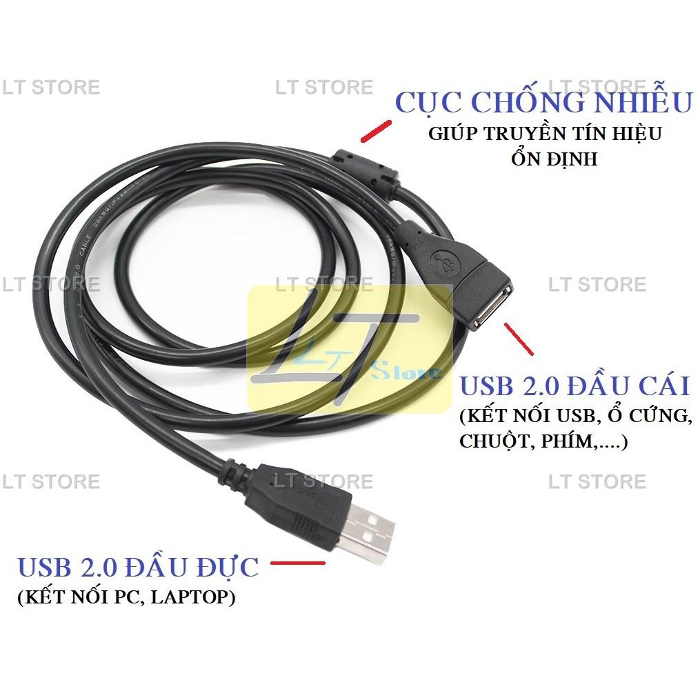 [flash sale]  Thanh lý Dây nối dài USB 2 đầu [giá gốc]