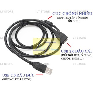 [flash sale]  Thanh lý Dây nối dài USB 2 đầu [giá gốc]