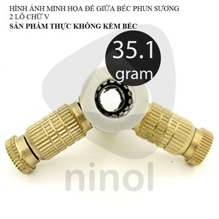 Đế Béc Phun Sương Nối Nhanh Dùng Cho Ống Tiện Lắp Đặt, Phun Mịn