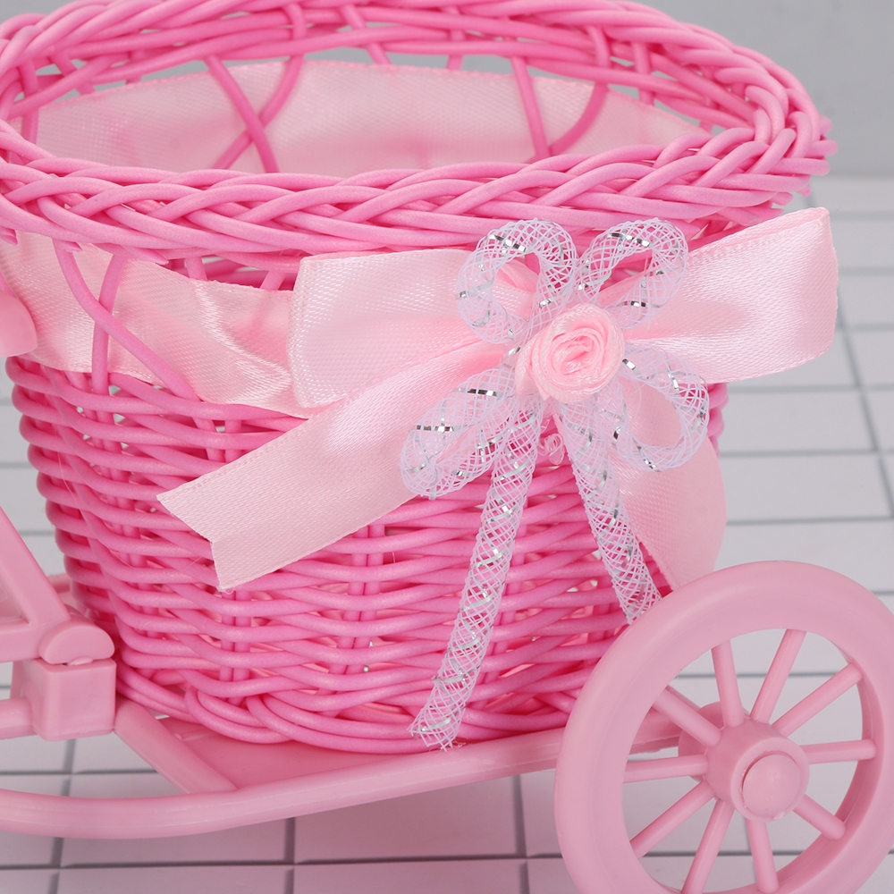 Giỏ hoa để bàn thiết kế độc đáo