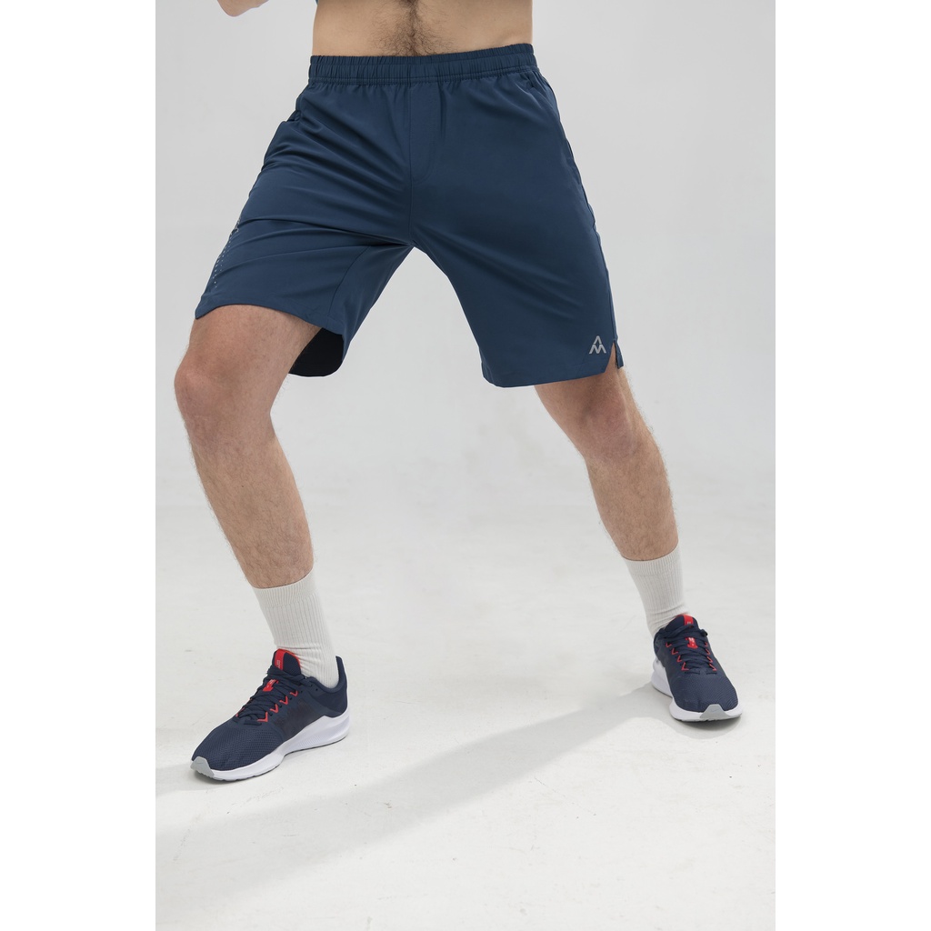 Quần Short thể thao running nam AM SRM223 cạp chun, chất liệu thoáng khí, không bai xù, vận động thoải mái. Sport1
