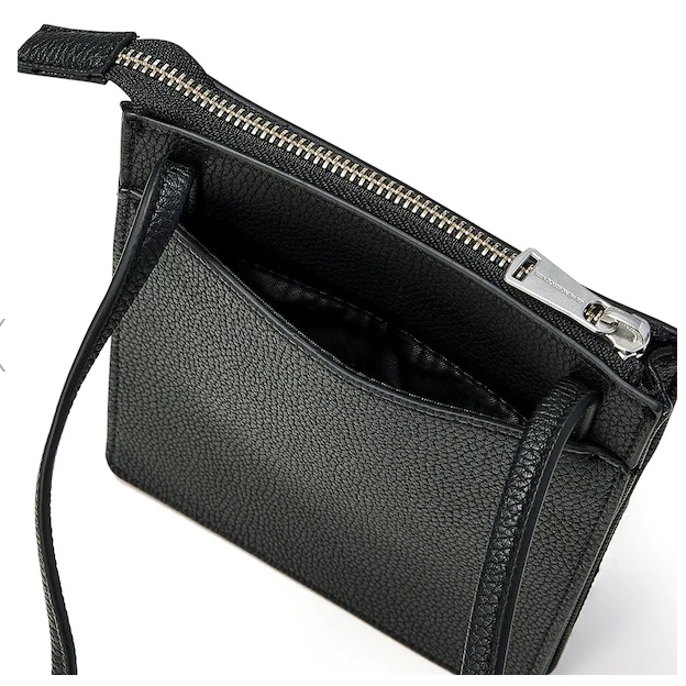 Túi đeo vai Mini UNDERCOVER GU Nhật Auth Đen - Nâu