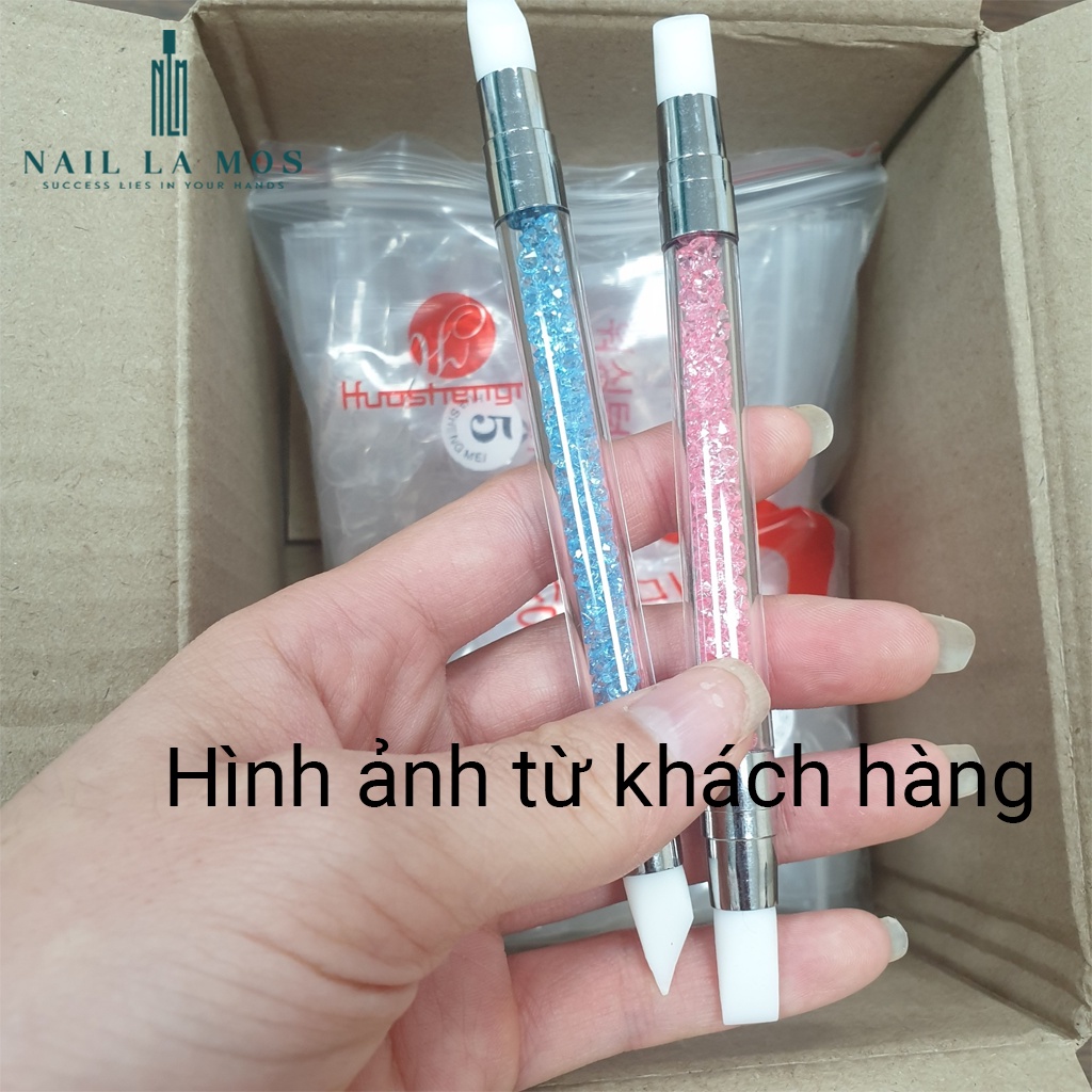 Cọ silicon 2 đầu đa năng