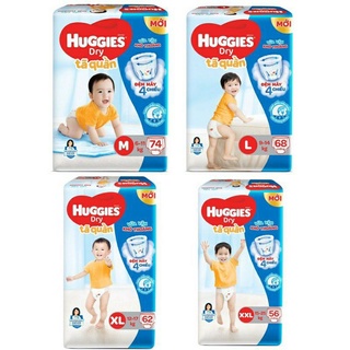 Tã quần huggies m74 - l68 - xl62 - xxl56
