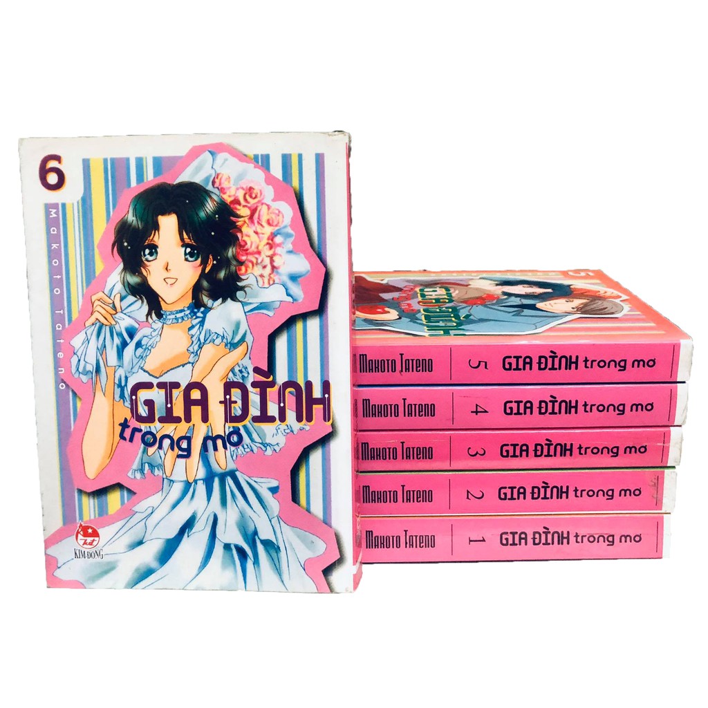 Truyện tranh Gia đình trong mơ  - Trọn bộ 6 tập - NXB Kim Đồng