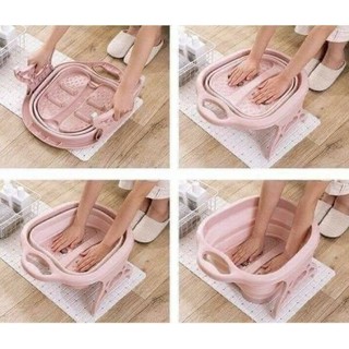 Chậu ngâm chân masage gấp gọn