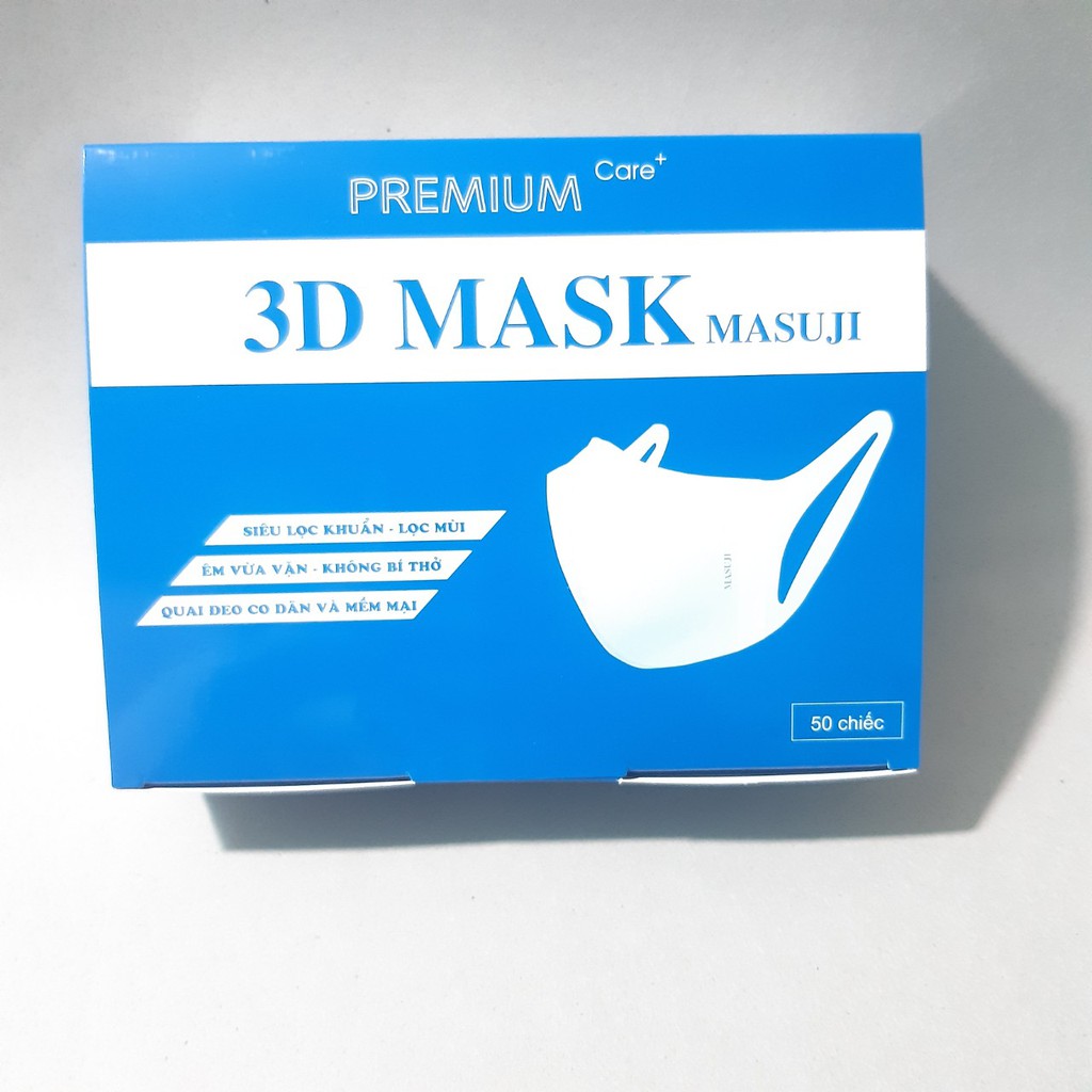 [ComBo 20 Hộp] Khẩu Trang 3D Mask Cường Thịnh,Duy Quân Trắng Trơn,LV Họa Tiết Duy Quân, Masuji Xuân Lai Quai Bền