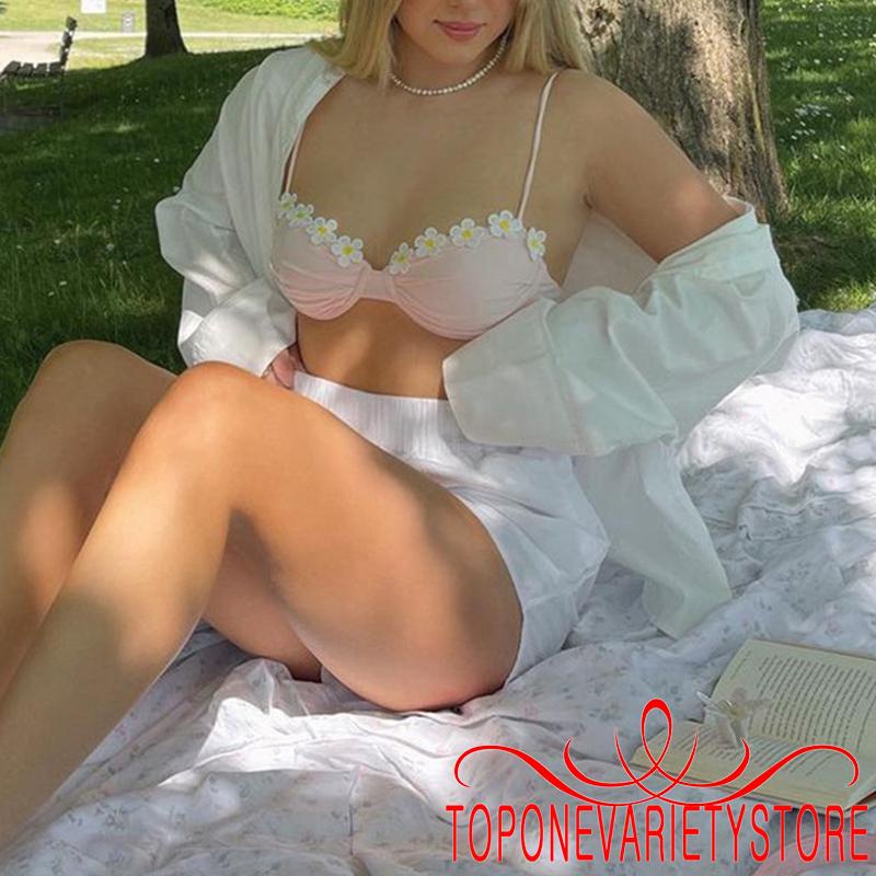 Áo Bơi Nữ Không Dây + Quần Lót Quyến Rũ