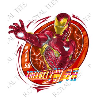 Áo thun đen IRON MAN infinity war