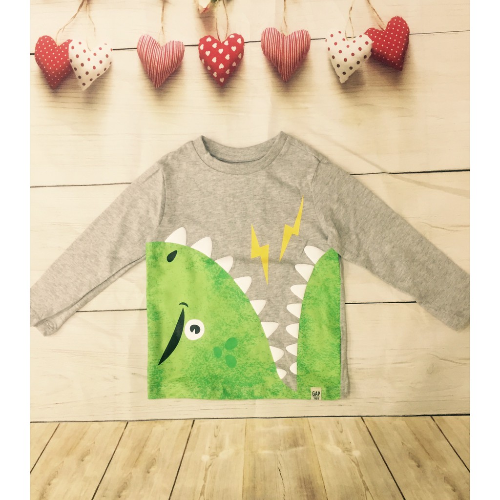 Áo cá sấu dài tay cho bé