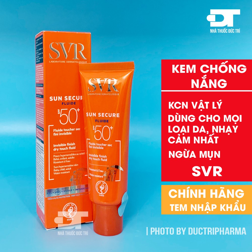 Kem Chống Nắng SVR Sun Secure Fluide SPF 50+ 50ml