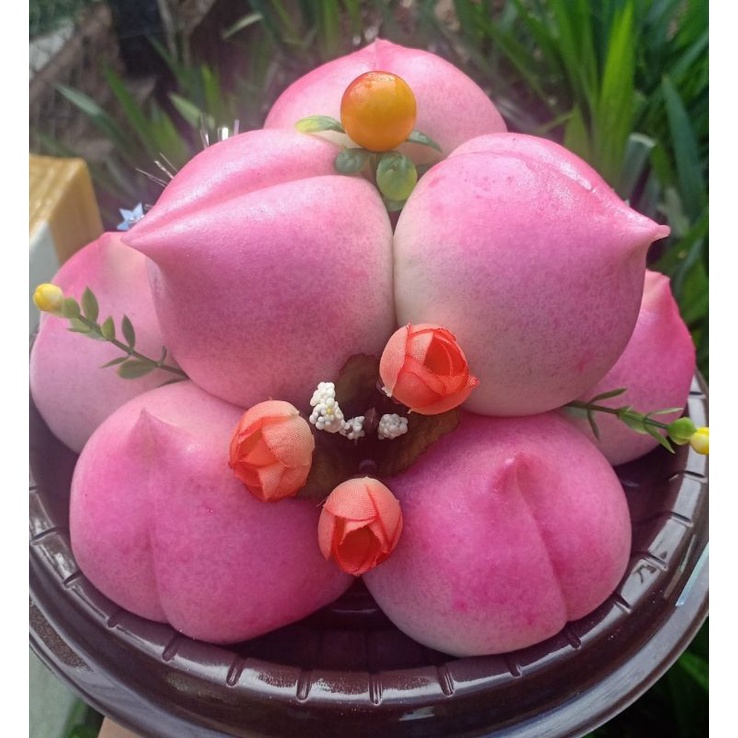 Hộp 8 bánh bao quýt nhân đậu dừa môn