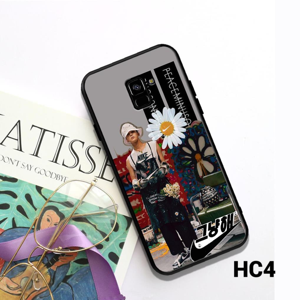 Ốp lưng SAMSUNG A6 2018/ A6 PLUS - A8 2018/ A8 PLUS in hình hoa cúc peaceminusonee G-Dragon x Just Do It