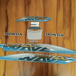 Bộ tem Wave A 2013 màu xanh