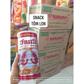 Snack tôm lon Hanami truyền thống Thái Lan