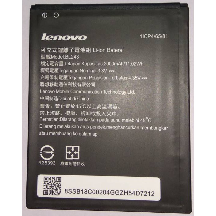 Pin Lenovo A7000 K3 Note BL 243