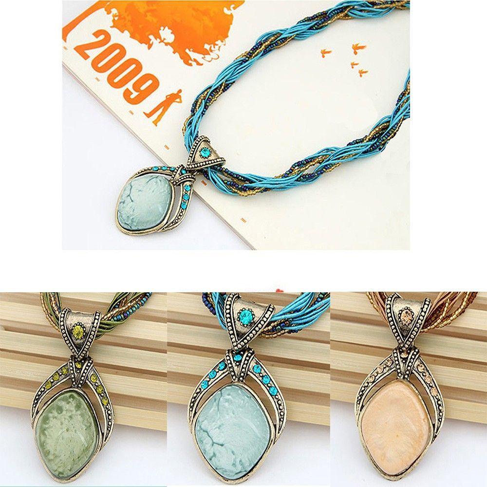 ANEMONE Dây Chuyền Nhiều Lớp Phong Cách Retro Thời Trang Cho Nữ