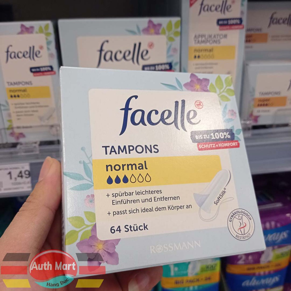 Tampon Facelle nội địa Đức