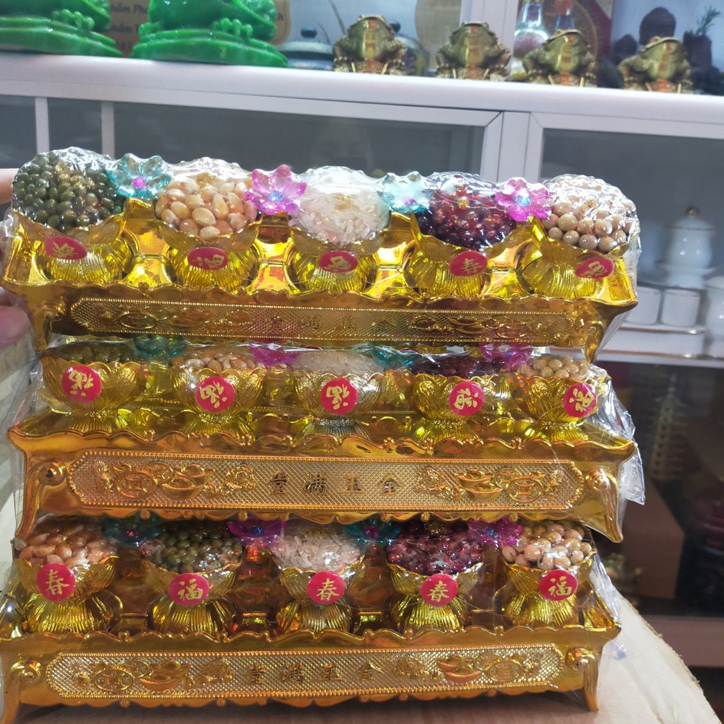 NGŨ CỐC bàn thờ phát tài