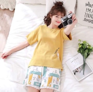 Bộ ngủ kute siêu mát mùa hè