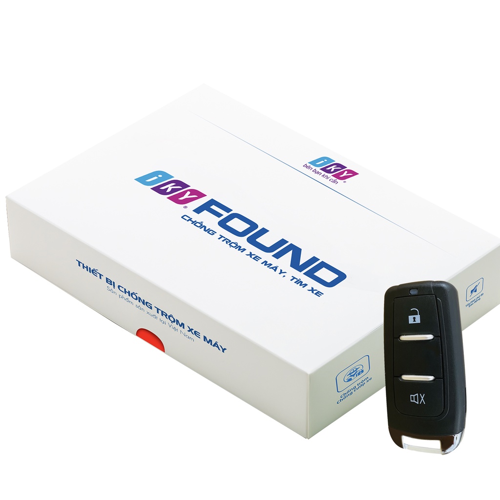 KHÓA CHỐNG TRỘM XE MÁY IKY FOUND Version 2