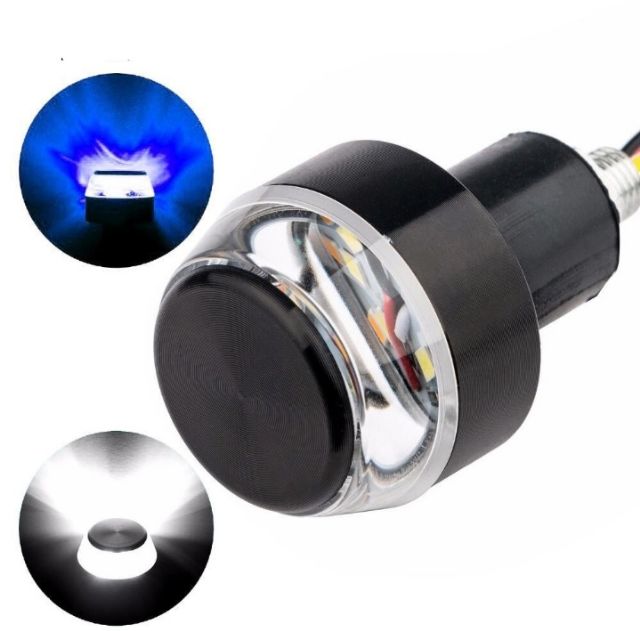 •••HCM••• Cặp Gù LED Tay Lái Xe Máy 2 Chế Độ Sáng