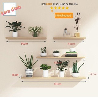 Bán sỉ    Kệ gỗ treo tường sâu 15cm [ giá xưởng] tặng kèm phụ kiện lắp FREE SHIP hàng công ty chất lượng đảm bảo